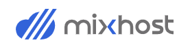 mixhostのホームページのスクリーンショット